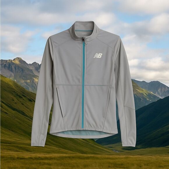 New Balance Womens Lightweight Performance Jacket Size Medium - Picture 1 of 5